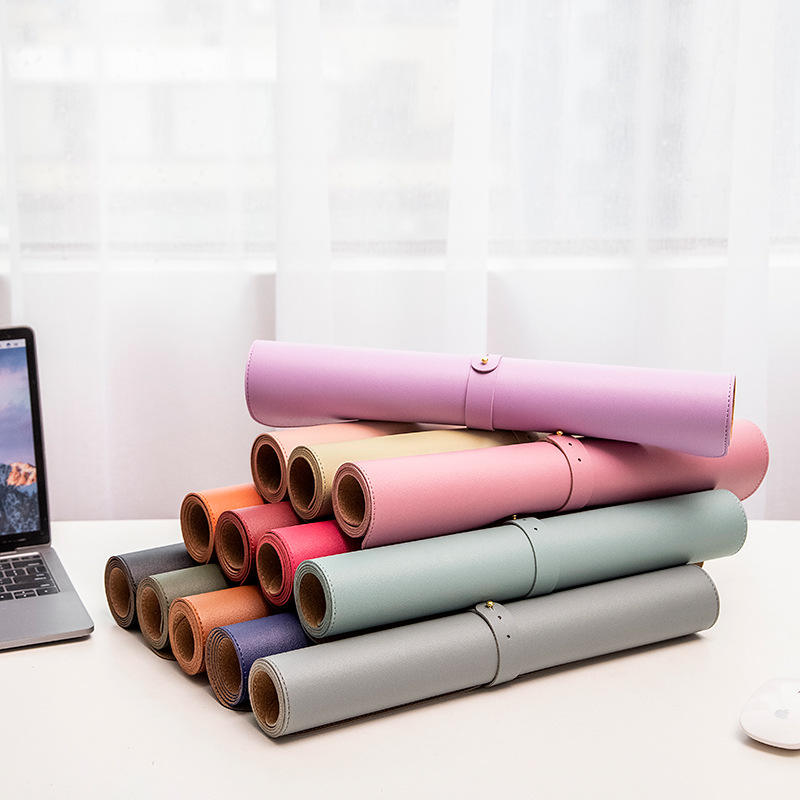 Premium PU Leather Desk Mat & Mouse Pad product photograph